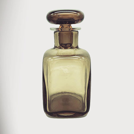Bottiglia in vetro soffiato di Paolo Venini per Venini Murano
